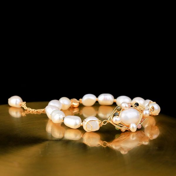 other bracelets 2021 wholesale real baroque freshwater pearl for women party adjustable charm bracelet girl gift fine, Golden;silver
other bracelets 2021 wholesale real baroque freshwater pearl for women party adjustable charm bracelet girl gift fine, Golden;silver
