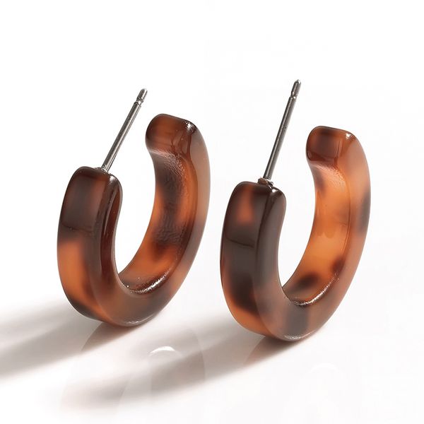charm trendy tortoiseshell small earrings circle acid acrylic hoop for women geometry roung jewelry gifts accessories, Golden 
charm trendy tortoiseshell small earrings circle acid acrylic hoop for women geometry roung jewelry gifts accessories, Golden