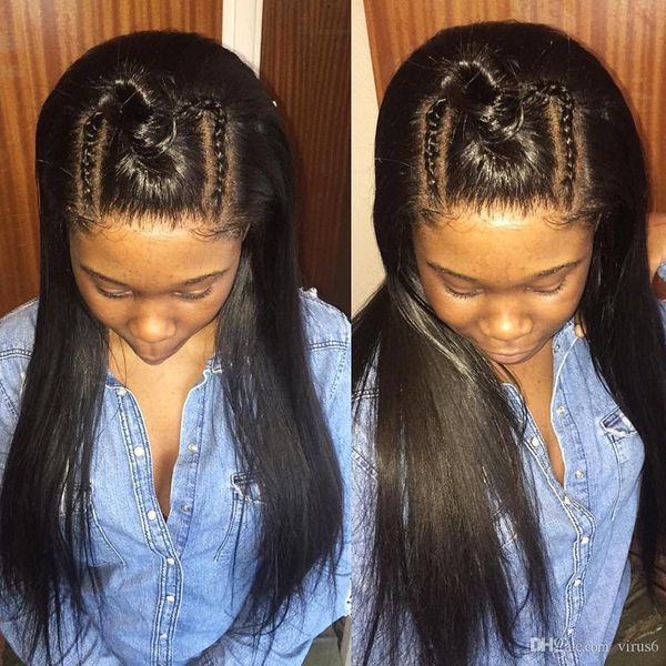 ilaria lace front human hair wigs for black women brazilian straight human hair wig with baby hair pre plucked natural hairline
ilaria lace front human hair wigs for black women brazilian straight human hair wig with baby hair pre plucked natural hairline