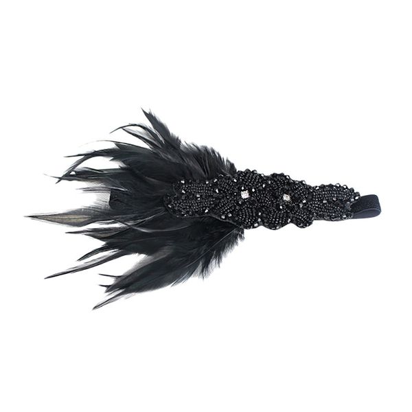 klv headwear women fashion headpiece feather flapper headband great gatsby headdress vintage soft 20190312
klv headwear women fashion headpiece feather flapper headband great gatsby headdress vintage soft 20190312