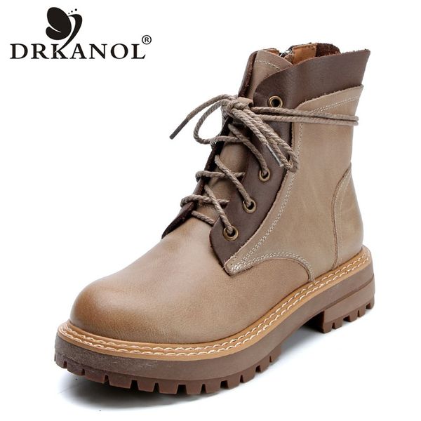 drkanol new handmade women boots winter flats warm casual boots female 100% genuine cow leather round toe platform, Black
drkanol new handmade women boots winter flats warm casual boots female 100% genuine cow leather round toe platform, Black
