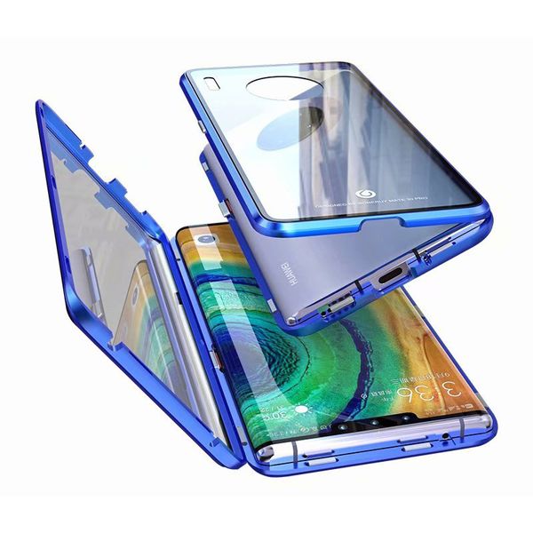 magnetic metal double side glass phone case for huawei mate 20 30lite pro tempered glass 360°shock-proof metal phone case for honor 20 9x
magnetic metal double side glass phone case for huawei mate 20 30lite pro tempered glass 360°shock-proof metal phone case for honor 20 9x