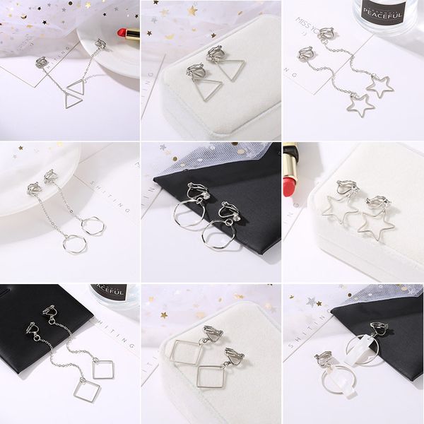 trendy tassel long ear clip geometric hollow earrings women jewelry accessories for girl weddings party gift 2020 silver color, Golden;silver
trendy tassel long ear clip geometric hollow earrings women jewelry accessories for girl weddings party gift 2020 silver color, Golden;silver