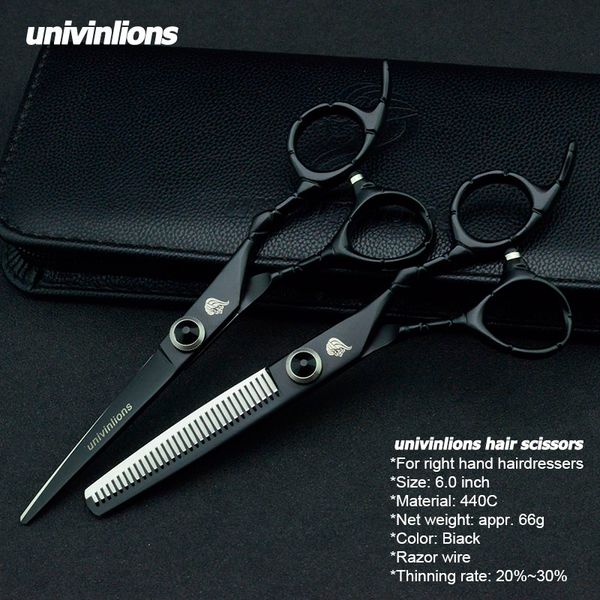 univinlions 6" hair scissors hairdressing scissors kit cutting thinning shears sale barbers hair scissors janpan steel ing
univinlions 6" hair scissors hairdressing scissors kit cutting thinning shears sale barbers hair scissors janpan steel ing
