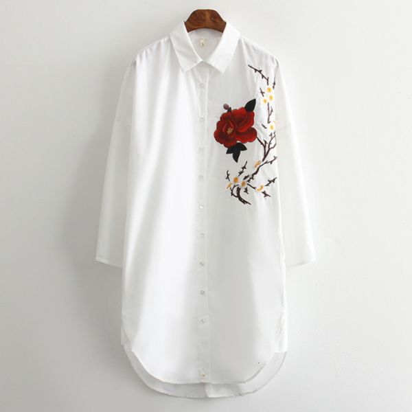women women blouses new fashion women elegant embroidery three quarter sleeves white shirts casual blouses femme blusas s1319
women women blouses new fashion women elegant embroidery three quarter sleeves white shirts casual blouses femme blusas s1319