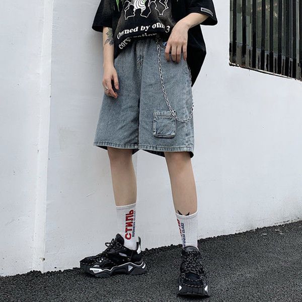 women's jeans boyfriend women summer high waist knee length denim pants 2021 korean style vintage straight loose casual p551, Blue
women's jeans boyfriend women summer high waist knee length denim pants 2021 korean style vintage straight loose casual p551, Blue