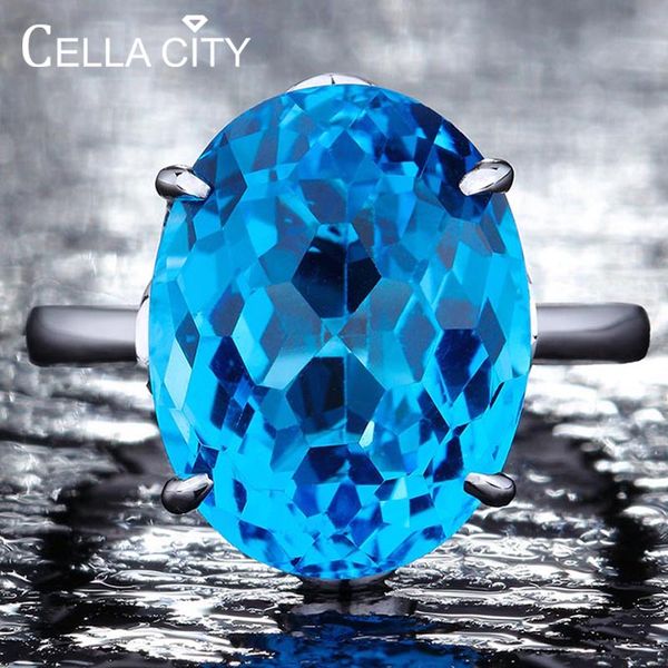 cellacity real 925 sterling silver rings for women with 12*16mm blue z ring gemstone aquamarine engagement fine jewelry, Golden;silver
cellacity real 925 sterling silver rings for women with 12*16mm blue z ring gemstone aquamarine engagement fine jewelry, Golden;silver