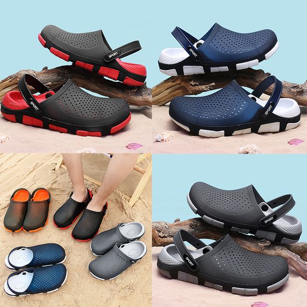 designer brand sandals jelly beach shoes men sandals casual shoes slippers beach flip-flops outdoor slippers light weight sandals, Black
designer brand sandals jelly beach shoes men sandals casual shoes slippers beach flip-flops outdoor slippers light weight sandals, Black