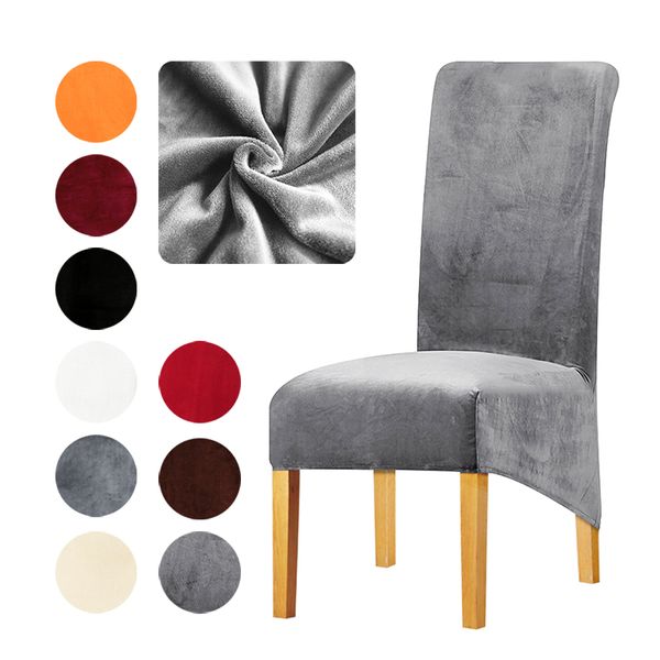leorate 9 solid colors мягкая плюшевая крышка стула стрейч высокая длинная спинка чехлы для рождественской гостиницы столовая украшения офис
leorate 9 solid colors мягкая плюшевая крышка стула стрейч высокая длинная спинка чехлы для рождественской гостиницы столовая украшения офис
