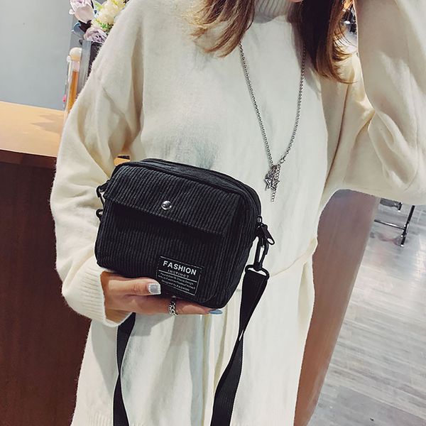 women canvas shoulder bag 2019 new arrival single shoulder messenger bag small square corduroy bags female phone money bags #yy
women canvas shoulder bag 2019 new arrival single shoulder messenger bag small square corduroy bags female phone money bags #yy