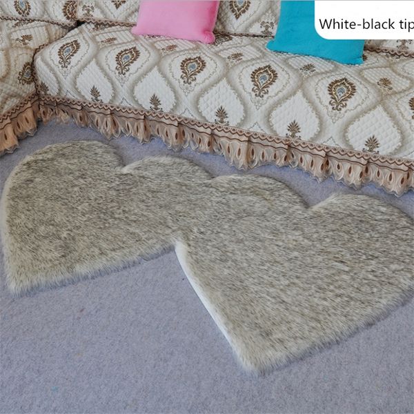 factory direct australian imitation wool double heart shaped rug 45 * 90cm living room bedroom plush decorative rug
factory direct australian imitation wool double heart shaped rug 45 * 90cm living room bedroom plush decorative rug