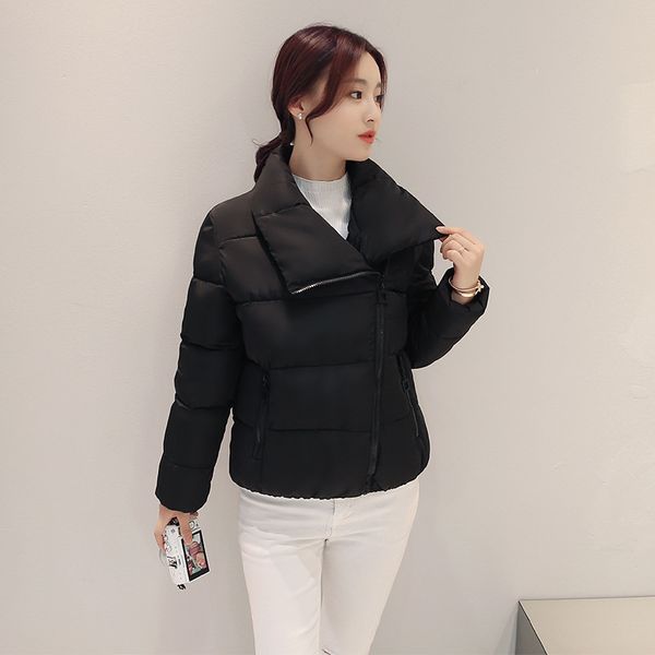 women short jacket parkas mujer 2019 autumn jacket coat fashion autumn solid warm casual padded down parka female coat women, Black
women short jacket parkas mujer 2019 autumn jacket coat fashion autumn solid warm casual padded down parka female coat women, Black