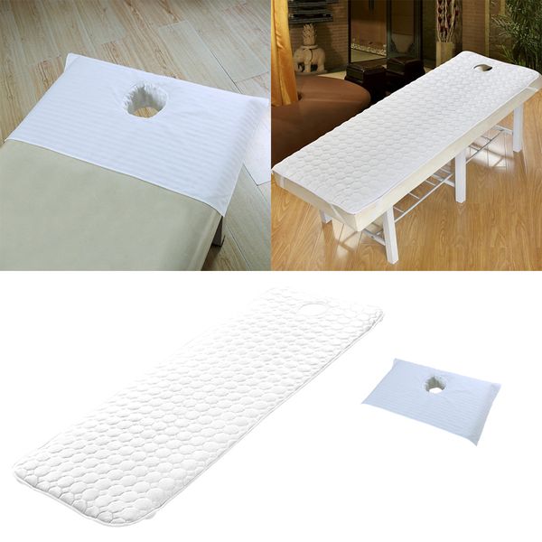 thicken massage table mattress pad with bed face hole toweling sheet cover for beauty spa sauna white
thicken massage table mattress pad with bed face hole toweling sheet cover for beauty spa sauna white