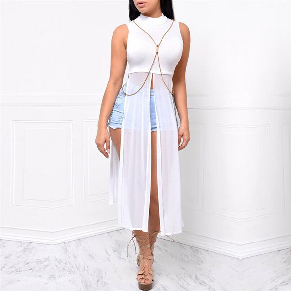 women sleeveless casual bralet tank sleeveless patchwork vest female casual, White
women sleeveless casual bralet tank sleeveless patchwork vest female casual, White