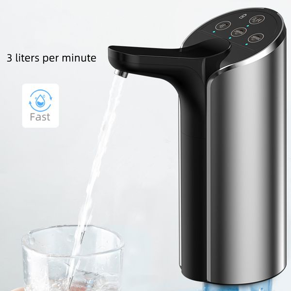 automatic electric water dispenser pump stainless steel gallon portable drinking bottle switch smart wireless water pump new
automatic electric water dispenser pump stainless steel gallon portable drinking bottle switch smart wireless water pump new