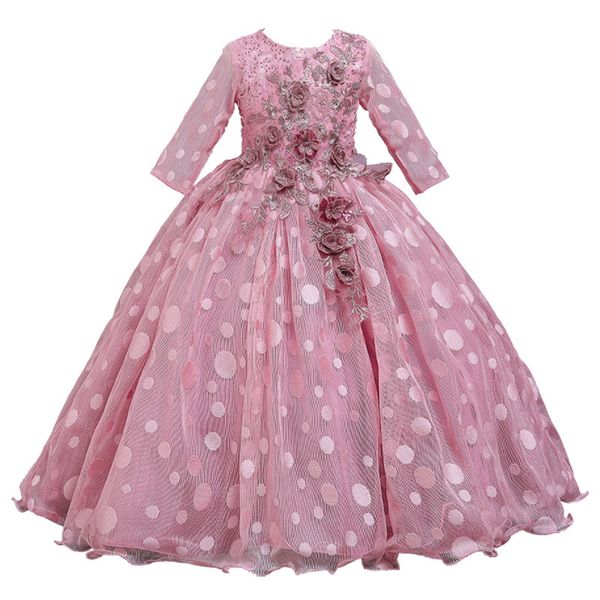flower girl dress new year dress girls party wedding lace embroidery princess dresses for girls long formal prom dress girls costume, Red;yellow
flower girl dress new year dress girls party wedding lace embroidery princess dresses for girls long formal prom dress girls costume, Red;yellow