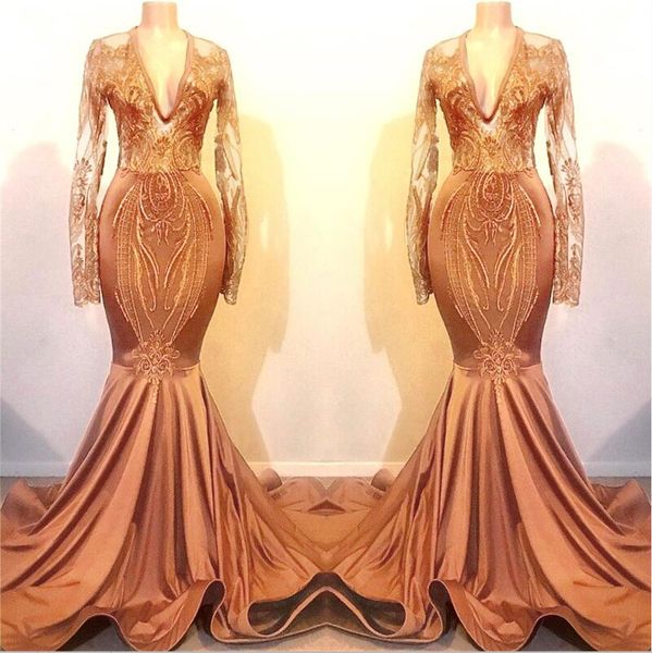 Fashion Orange Prom Dresses 2019 New Mermaid Long Sleeves Vintage Applique Sequin Long Evening Gowns Formal See Through BC1115
Fashion Orange Prom Dresses 2019 New Mermaid Long Sleeves Vintage Applique Sequin Long Evening Gowns Formal See Through BC1115
