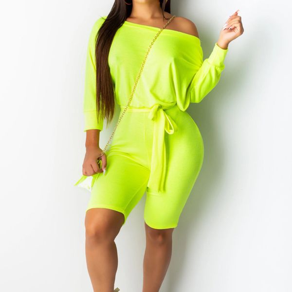one shoulder playsuit women summer long sleeves neon green yellow romper ladies night club party jumpsuits one piece outfit, Black;white
one shoulder playsuit women summer long sleeves neon green yellow romper ladies night club party jumpsuits one piece outfit, Black;white