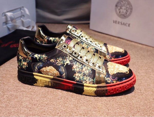 high-end luxury fashion designer shoes men's party casual shoes jogging sneakers triple platform men's shoes vintage medusa patter, Black
high-end luxury fashion designer shoes men's party casual shoes jogging sneakers triple platform men's shoes vintage medusa patter, Black