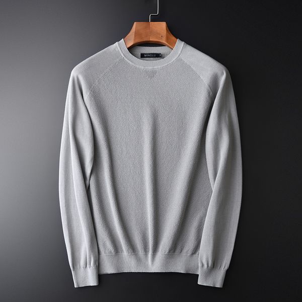 minglu soft computer knitted round collar pullovers grey men's sweater new arrival slim raglan sleeve men's sweater 2xl 3xl, White;black
minglu soft computer knitted round collar pullovers grey men's sweater new arrival slim raglan sleeve men's sweater 2xl 3xl, White;black
