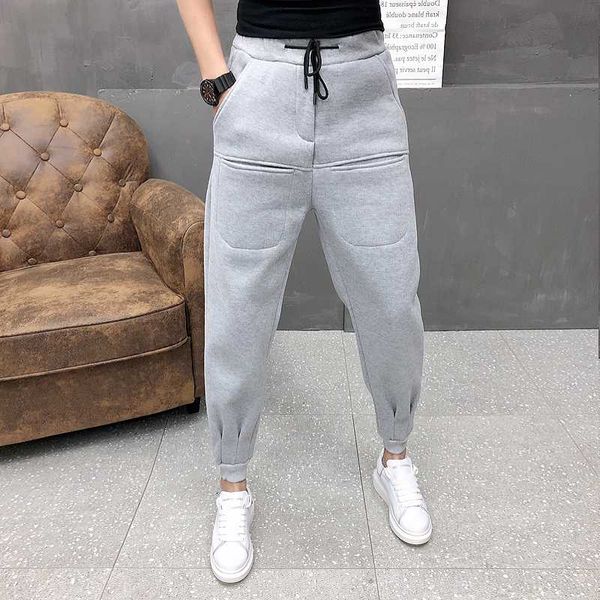 winter thick men sweatpants fashion personality front pocket design pants men casual all match hip hop harem pants 36-28, Black
winter thick men sweatpants fashion personality front pocket design pants men casual all match hip hop harem pants 36-28, Black