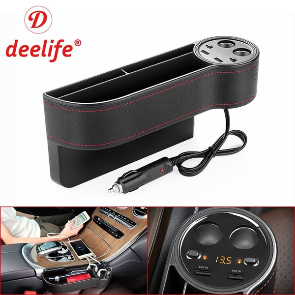 deelife car seat organizer gap pocket pu leather crevice storage box with 2 usb charger auto universal for passenger driver
deelife car seat organizer gap pocket pu leather crevice storage box with 2 usb charger auto universal for passenger driver