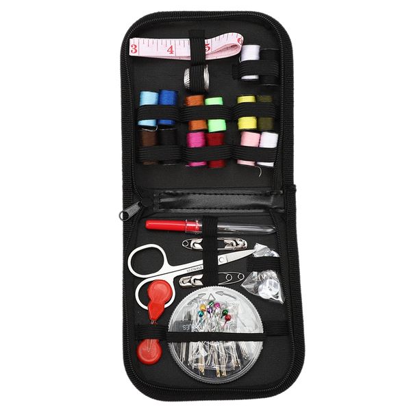 68 pcs sewing kitneedle sewing kit fully equipped multi-function home kit needle box tool set, Black
68 pcs sewing kitneedle sewing kit fully equipped multi-function home kit needle box tool set, Black