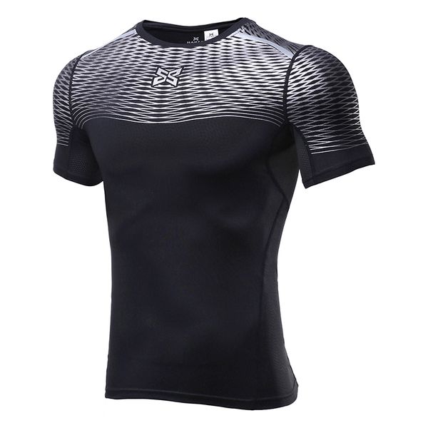 2019 men's tshirt compression tights men fitness running shirt quick dry running slim fit tees sport gym cycling clothing, Black;red
2019 men's tshirt compression tights men fitness running shirt quick dry running slim fit tees sport gym cycling clothing, Black;red