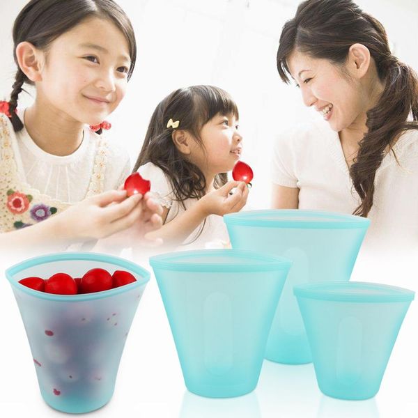 3pcs silicone storage containers fresh bowl fridge organizer reusable stand up zips shut bag fruit vegetable cup with seal
3pcs silicone storage containers fresh bowl fridge organizer reusable stand up zips shut bag fruit vegetable cup with seal