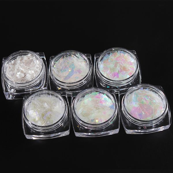 6 box white snow flakes set irregular shell paper sequins nail glitter colorful chunky paillette 3d nail art decoration manicure, Silver;gold
6 box white snow flakes set irregular shell paper sequins nail glitter colorful chunky paillette 3d nail art decoration manicure, Silver;gold