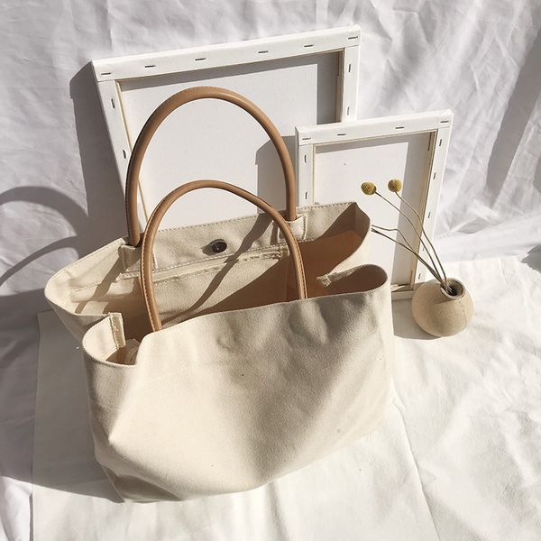 simple large-capacity canvas bags ins style shopping bags handbags ladies large bags
simple large-capacity canvas bags ins style shopping bags handbags ladies large bags