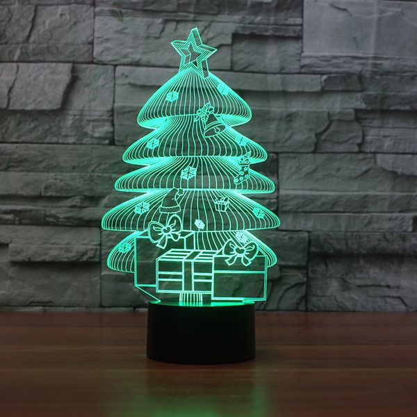 new christmas tree decoration night lamp acrylic 3d night light colorful touch led luminaria de mesa
new christmas tree decoration night lamp acrylic 3d night light colorful touch led luminaria de mesa