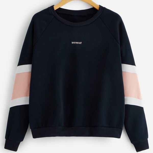 feitong women sweatshirt pullovers autumn blue patchwork casual autumn spring pullovers long sleeve o-neck blouse moletom, Black
feitong women sweatshirt pullovers autumn blue patchwork casual autumn spring pullovers long sleeve o-neck blouse moletom, Black