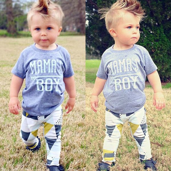 summer newborn baby boy clothes short sleeve cotton t-shirt +geometric pant 2pcs outfit toddler kids clothing set, White
summer newborn baby boy clothes short sleeve cotton t-shirt +geometric pant 2pcs outfit toddler kids clothing set, White