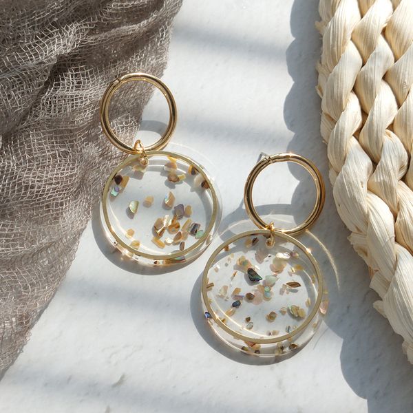 stud-earrings creative new retro transparent shell irregular earrings for women jewelry earings brincos girl earing oorbel, Golden;silver
stud-earrings creative new retro transparent shell irregular earrings for women jewelry earings brincos girl earing oorbel, Golden;silver