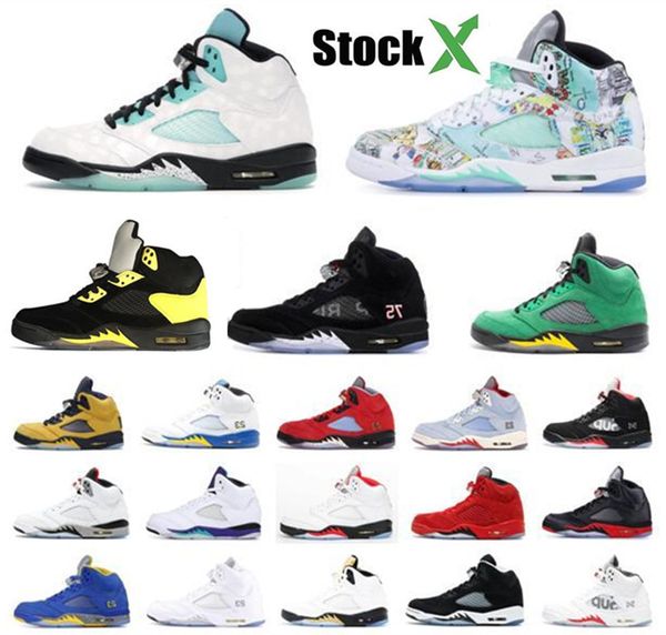 5 5s mens basketball shoes sneakers red suede wings bred laney flight orande olympic grape ducks trainers 40-47
5 5s mens basketball shoes sneakers red suede wings bred laney flight orande olympic grape ducks trainers 40-47