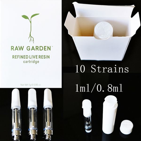 Raw Garden Живая смола картридж 0,8 мл 1мл Керамические Форсунка Пустые Vape картриджи Упаковка Масло воск испарителем 510 темы E Сигареты
Raw Garden Живая смола картридж 0,8 мл 1мл Керамические Форсунка Пустые Vape картриджи Упаковка Масло воск испарителем 510 темы E Сигареты