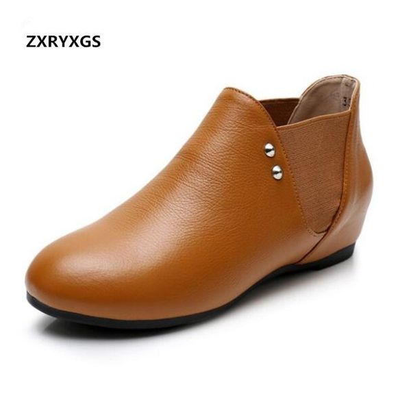 2019 new spring genuine leather boots casual shoes woman boots light comfort flat non-slip plus size plus velvet winter, Black
2019 new spring genuine leather boots casual shoes woman boots light comfort flat non-slip plus size plus velvet winter, Black