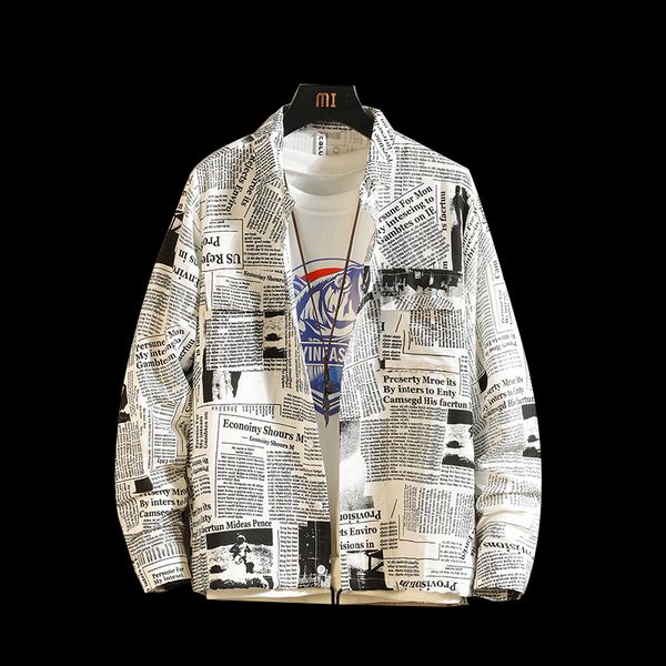 jacket men's autumn new men's slim lapel jacket casual fashion print thin large size single breasted, Black;brown
jacket men's autumn new men's slim lapel jacket casual fashion print thin large size single breasted, Black;brown
