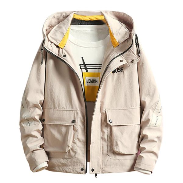 2019 fashion men autumn winter warm outwear slim casual coats patchwork hoodie multi-pockets outwear coat z87, Black;brown
2019 fashion men autumn winter warm outwear slim casual coats patchwork hoodie multi-pockets outwear coat z87, Black;brown