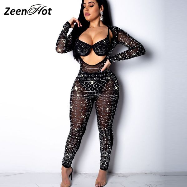 new diamond long sleeves jumpsuit for women perspective nightclub bodysuit overalls 2019 spring bandage club wear romper bodycon, Black;white
new diamond long sleeves jumpsuit for women perspective nightclub bodysuit overalls 2019 spring bandage club wear romper bodycon, Black;white