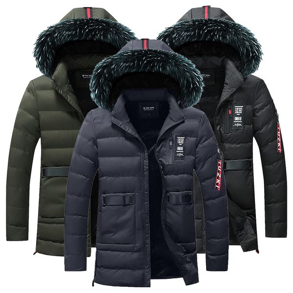 jaycosin men coats winter casual mens dressy jacket male slim thicken fur hooded outwear warm coat brand clothing 9, Black;brown
jaycosin men coats winter casual mens dressy jacket male slim thicken fur hooded outwear warm coat brand clothing 9, Black;brown