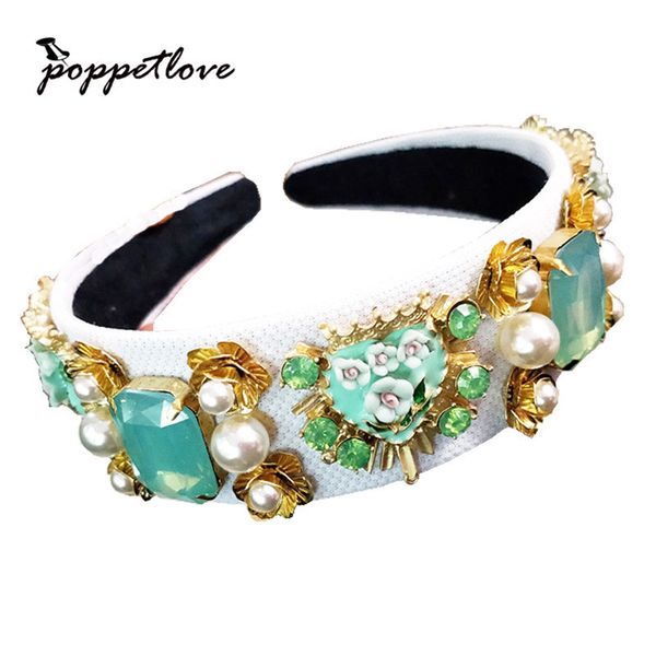 new trend baroque luxury velvet crown crystal flower hair band hair jewelry accessories wedding party tiara pearl headband gifts cj191226, White;golden
new trend baroque luxury velvet crown crystal flower hair band hair jewelry accessories wedding party tiara pearl headband gifts cj191226, White;golden