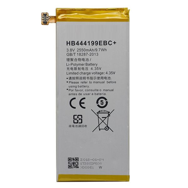 2550mah replacement lithium battery hb444199ebc + for huawei honor 4c c8818 chm-cl00 chm-tl00h chm-u01 g
2550mah replacement lithium battery hb444199ebc + for huawei honor 4c c8818 chm-cl00 chm-tl00h chm-u01 g
