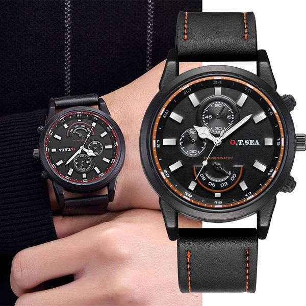 2019 fashion casual business watches men alloy three eye dial leather band watch quartz wristwatches saat hour relogio masculino, Slivery;brown
2019 fashion casual business watches men alloy three eye dial leather band watch quartz wristwatches saat hour relogio masculino, Slivery;brown