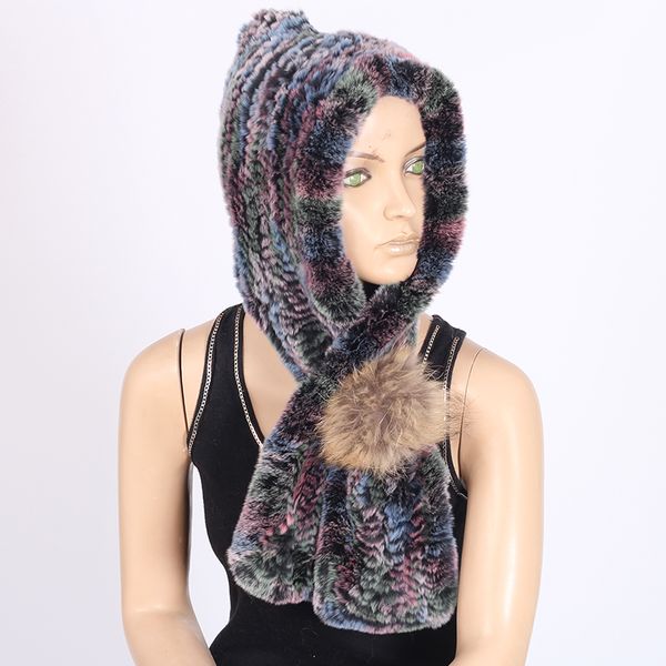 knitted warm fur head scarf collar hood scarves russian scarf women 2018 winter real rex hat with real fur mz059, Blue;gray
knitted warm fur head scarf collar hood scarves russian scarf women 2018 winter real rex hat with real fur mz059, Blue;gray
