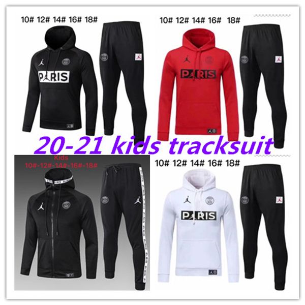 2020 2021 psg kids tracksuit hoodie full zipper jacket mbappe pogba survetement 19 20 21 paris air jordam child hooded training suit, Black
2020 2021 psg kids tracksuit hoodie full zipper jacket mbappe pogba survetement 19 20 21 paris air jordam child hooded training suit, Black
