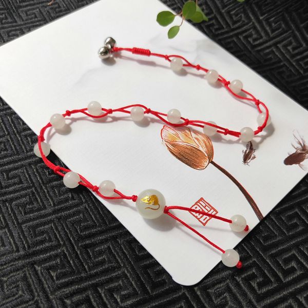original twelve zodiac luminous stone luminous anklet mens and womens-simple bell natal zodiac rat jiao sheng bracelet, Red;blue
original twelve zodiac luminous stone luminous anklet mens and womens-simple bell natal zodiac rat jiao sheng bracelet, Red;blue
