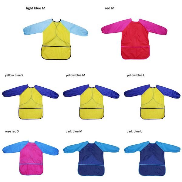 portable long sleeve kids children smock waterproof painting apron art aprons birthday gift learning education interesting toys
portable long sleeve kids children smock waterproof painting apron art aprons birthday gift learning education interesting toys