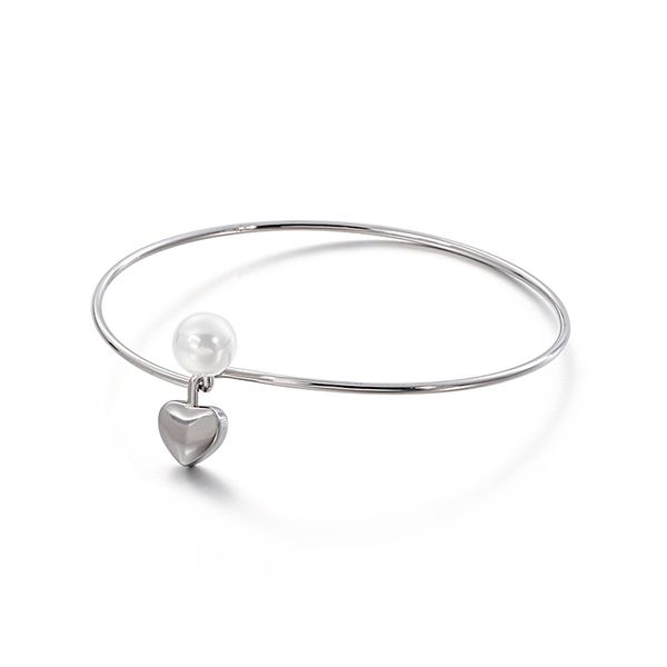 luxury heart shape love bangles trendy jewelry sliver color female romatic hand gift 316l bracelet accessories for women, Black
luxury heart shape love bangles trendy jewelry sliver color female romatic hand gift 316l bracelet accessories for women, Black